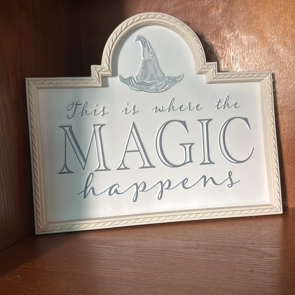 Halloween Where the Magic Happens Wall Sign Ashland Haunted Manor Witch House - Picture 4 of 5